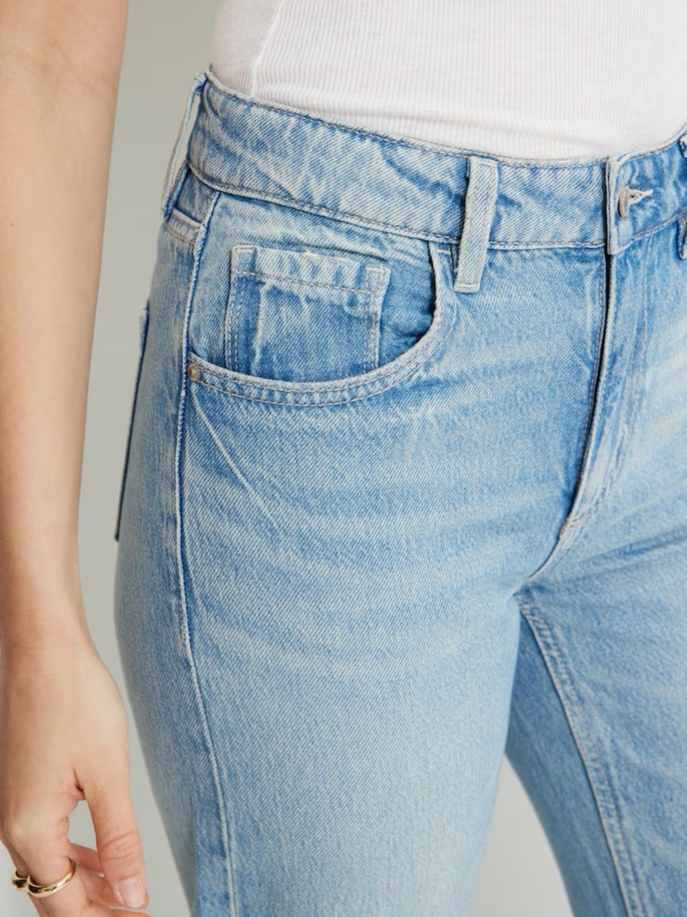 Dynamite Heidi High Rise Wide Leg Jeans - Picture 3 of 12
